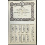 Chemiczna Fabryka Dr Roman May S.A., 50 zł, 250 zł, 500 zł, 1.000 zł 1927 - zestaw 4 szt.
