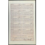 Fabryka Kapeluszy S.A. w Myślenicach, 10 x 500 mkp 1921, Emisja A, Ser. XI oraz 5 x 500 mkp 1922, Emisja B, Ser. VII - zestaw 2 szt.