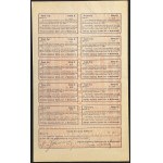 Fabryka Kapeluszy S.A. w Myślenicach, 500 mkp 1922, Emisja B, Ser. II oraz 5 x 500 mkp 1921, Emisja A, Ser. IV - zestaw 2 szt.
