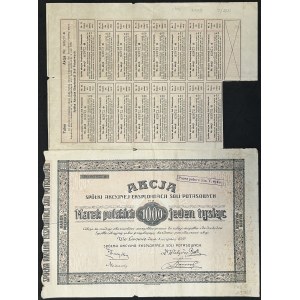 Spółka Akcyjna Eksploatacji Soli Potasowych, 1.000 mkp 1922