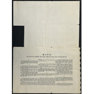 Spółka Akcyjna Eksploatacji Soli Potasowych, 1.000 mkp 1922