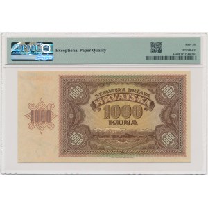 Croatia, 1.000 Kuna 1941 - PMG 66 EPQ