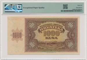 Croatia, 1.000 Kuna 1941 - PMG 66 EPQ