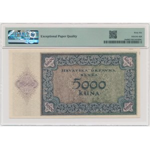 Croatia, 5.000 Kuna 1943 - PMG 66 EPQ