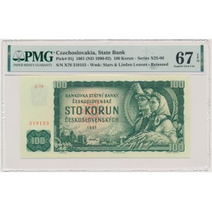 Czechoslovakia, 100 Korun 1961 - PMG 67 EPQ