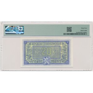 Czechoslovakia, 20 Korun (1945) - PMG 64