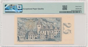 Czechoslovakia, 25 Korun 1958 - PMG 67 EPQ