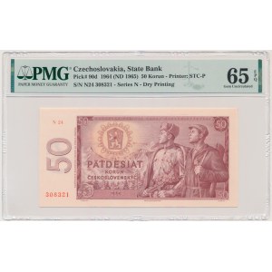 Czechoslovakia, 50 Korun 1964 - PMG 65 EPQ