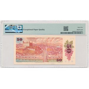 Czechoslovakia, 50 Korun 1987 - PMG 65 EPQ