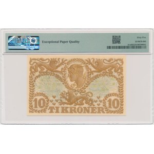Dania, 10 koron 1943 - PMG 65 EPQ
