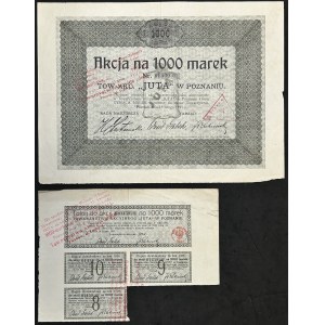 Juta S.A., 1.000 mkp 1921