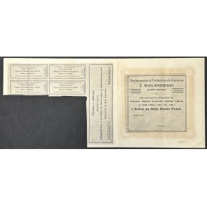 Warszawskie Fabryki Śrub i Drutu J. Wolanowski S.A., 1.000 mkp, Emisja 1