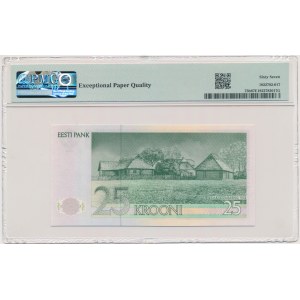 Estonia, 25 koron 1992 - PMG 67 EPQ