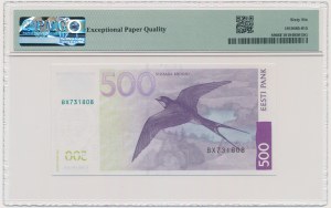 Estonia, 500 Krooni 2007 - PMG 66 EPQ
