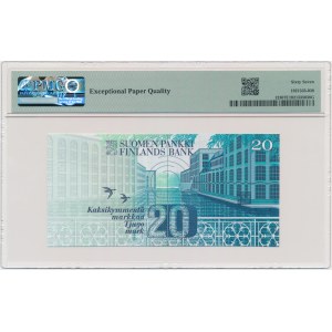 Finland, 20 Markka 1993 (1997) - PMG 67 EPQ