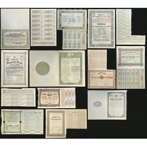 Zestaw papierów wartościowych - 11 szt.