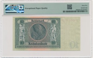 Germany, 10 Reichsmark 1929 (1945) - PMG 65 EPQ