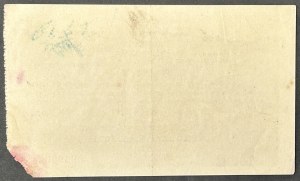 Warszawa, Świadectwo wykonania obowiązku kontrybucyjnego o wartości 100 zł 1943