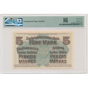 Kaunas, 5 Mark - C - PMG 67 EPQ