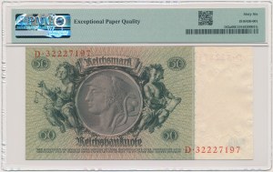 Germany, 50 Reichsmark 1933 - PMG 66 EPQ