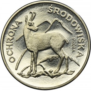 PRÓBA NIKIEL, 100 złotych 1979 Ochrona Środowiska Kozica