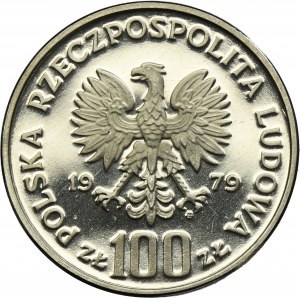 PRÓBA NIKIEL, 100 złotych 1979 Ochrona Środowiska Kozica