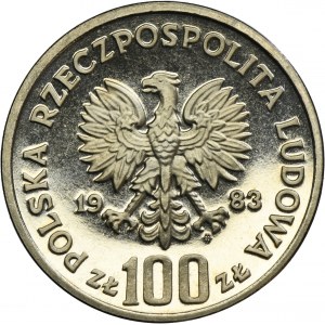 PRÓBA NIKIEL, 100 złotych 1983 Ochrona Środowiska Niedźwiedzie
