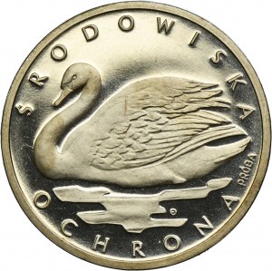 SAMPLE NIKIEL, 1,000 gold 1984 Environmental Protection Swan