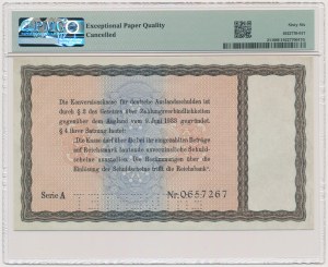 Allemagne, 50 reichsmark 1934 - A - PMG 66 EPQ