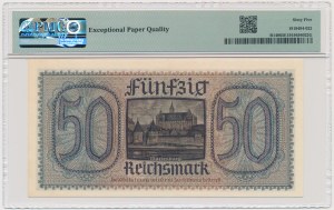 Allemagne, 50 reichsmark (1940-45) - PMG 65 EPQ