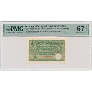 Germany, 50 Reichspfennig (1940-45) - PMG 67 EPQ