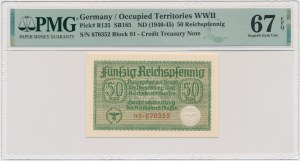 Germany, 50 Reichspfennig (1940-45) - PMG 67 EPQ