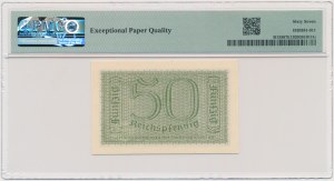 Germany, 50 Reichspfennig (1940-45) - PMG 67 EPQ