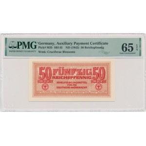 Germany, 50 Reichspfennig (1942) - PMG 65 EPQ