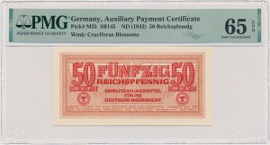 Germany, 50 Reichspfennig (1942) - PMG 65 EPQ