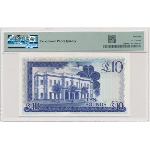 Gibraltar, 10 Pounds 1986 - A - PMG 66 EPQ
