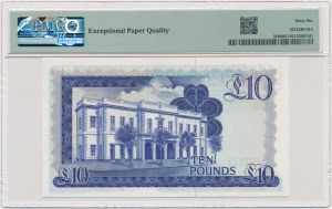 Gibraltar, 10 Pounds 1986 - A - PMG 66 EPQ