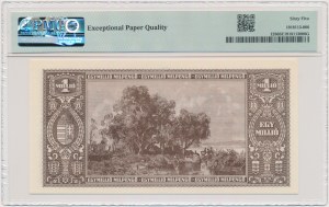 Hungary, 1 million Milpengo 1946 - PMG 65 EPQ