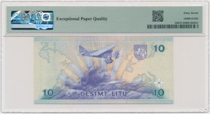 Lithuania, 10 Litu 1997 - AAD - PMG 67 EPQ