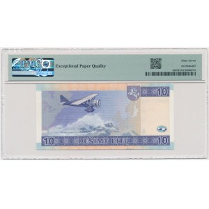 Lithuania, 10 Litu 2001 - AA - PMG 67 EPQ