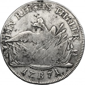 Silesia, Prussian rule, Friedrich II, Thaler Breslau 1771 B