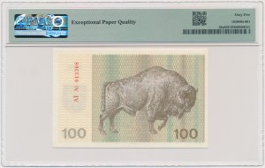 Lithuania, 100 Talonas 1991 - without text - PMG 65 EPQ