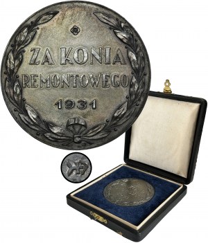 Award Medal for the Repair Horse Warsaw 1931