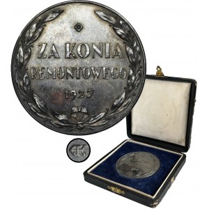 Award Medal for the Repair Horse Warsaw 1927