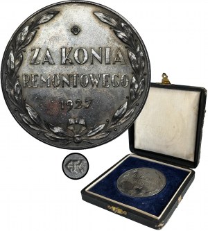Award Medal for the Repair Horse Warsaw 1927