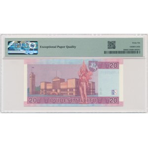 Lithuania, 20 Litu 2007 - AJ - PMG 66 EPQ