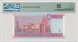 Lithuania, 20 Litu 2007 - AJ - PMG 66 EPQ