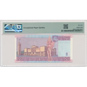 Lithuania, 20 Litu 2007 - AA - PMG 66 EPQ