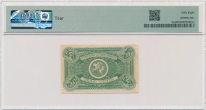 Lithuania, 5 Centai 1922 - PMG 58