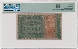 Lituanie, 5 Litas 1922 - PMG 20 - RARE
